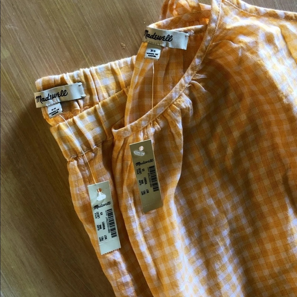 NWT Madewell Tank & shorts set